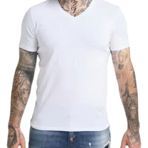 Bekleidung Carlo Colucci T-Shirt Cavallari In Weiß Günstig Kaufen 10