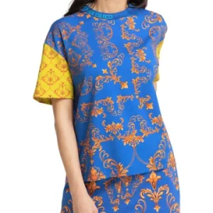 Bekleidung Carlo Colucci T-Shirt Ciresa In Blau Günstig Kaufen 18