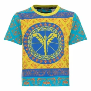 Bekleidung Carlo Colucci T-Shirt Codogno In Petrol Günstig Kaufen 6