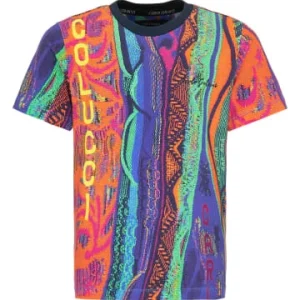 Bekleidung Carlo Colucci T-Shirt Coghi In Rot / Marine Günstig Kaufen 6