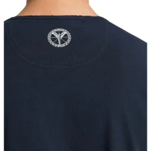 Bekleidung Carlo Colucci T-Shirt Collatuzzo In Navy Günstig Kaufen 11