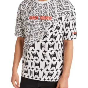 Bekleidung Carlo Colucci T-Shirt DaGiau In Schwarz Günstig Kaufen 12