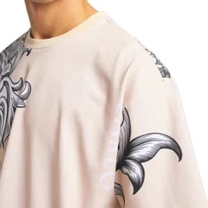 Bekleidung Carlo Colucci T-Shirt Dallagiacoma In Beige Günstig Kaufen 8