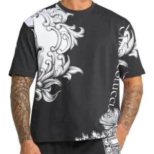 Bekleidung Carlo Colucci T-Shirt Dallagiacoma In Schwarz Günstig Kaufen 12