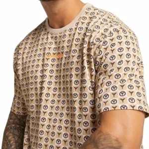 Bekleidung Carlo Colucci T-Shirt Dall’Ara In Beige Günstig Kaufen 8