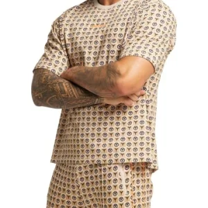 Bekleidung Carlo Colucci T-Shirt Dall’Ara In Beige Günstig Kaufen 12