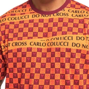 Bekleidung Carlo Colucci T-Shirt Dall’Igna In Bordeaux Günstig Kaufen 7