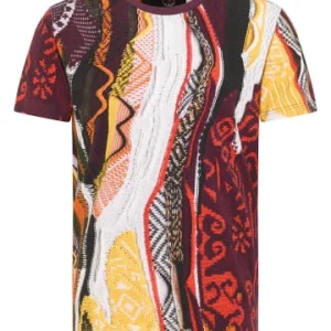 Bekleidung Carlo Colucci T-Shirt Damiani In Weiß / Rot Günstig Kaufen 9