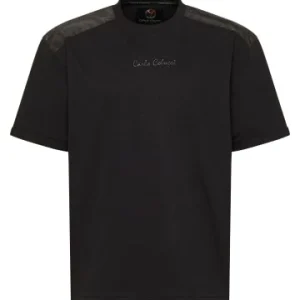 Bekleidung Carlo Colucci T-Shirt Danelon In Schwarz Günstig Kaufen 9