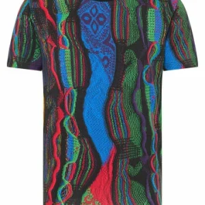 Bekleidung Carlo Colucci T-Shirt Danieli In Anthrazit / Mehrfarbig Günstig Kaufen 9