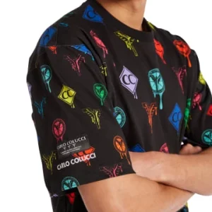 Bekleidung Carlo Colucci T-Shirt DaRiz In Schwarz Günstig Kaufen 8