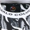 Bekleidung Carlo Colucci T-Shirt De Dominicis In Weiß / Schwarz Günstig Kaufen 22