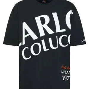 Bekleidung Carlo Colucci T-Shirt In Schwarz Günstig Kaufen 18