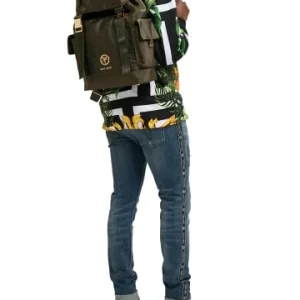 Accessoires Carlo Colucci Tagesrucksack Cotini In Grün Günstig Kaufen 7