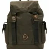 Accessoires Carlo Colucci Tagesrucksack Cotini In Grün Günstig Kaufen 14