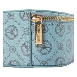 Accessoires Carlo Colucci Tasche Cracogna In Blau Günstig Kaufen 10