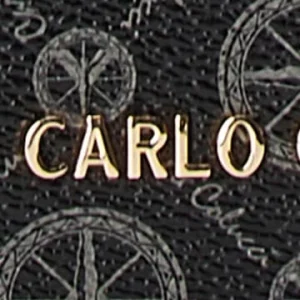 Accessoires Carlo Colucci Tasche Cracogna In Schwarz Günstig Kaufen 8