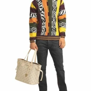 Accessoires Carlo Colucci Tasche Dal Seno In Creme Günstig Kaufen 12