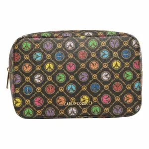 Accessoires Carlo Colucci Tasche Dametto In Schwarz / Gold Günstig Kaufen 7