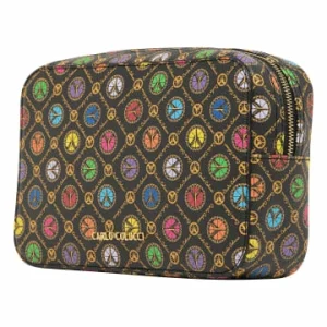 Accessoires Carlo Colucci Tasche Dametto In Schwarz / Gold Günstig Kaufen 9