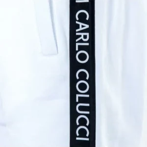 Outdoor & Sport Carlo Colucci Trainingshose – C4217 – White / Black Günstig Kaufen 9