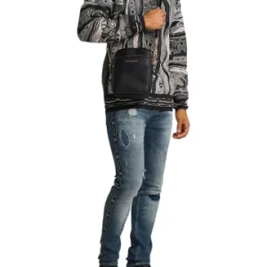 Accessoires Carlo Colucci Umhängetasche Cova In Schwarz Günstig Kaufen 10