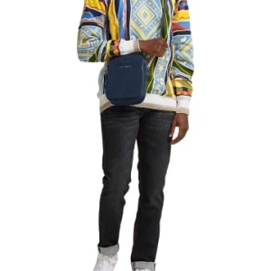 Accessoires Carlo Colucci Umhängetasche Covacci In Navy Günstig Kaufen 10