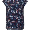 Große Größen Cecil Bluse Im Multicolorprint In Blau Günstig Kaufen 16