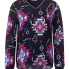 Große Größen Cecil Bluse Mit Grafischem Print In Blau Günstig Kaufen 20
