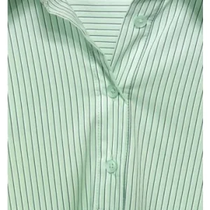 Große Größen Cecil Bluse Mit Streifenmuster In Grün Günstig Kaufen 7
