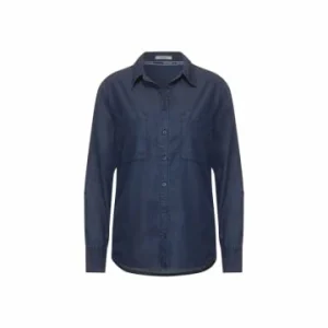 Bekleidung Cecil Blusen In Dunkel-blau Günstig Kaufen 10