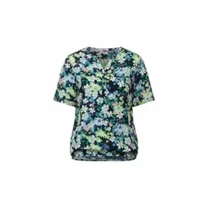 Große Größen Cecil Blusen In Dunkel-blau Günstig Kaufen 10