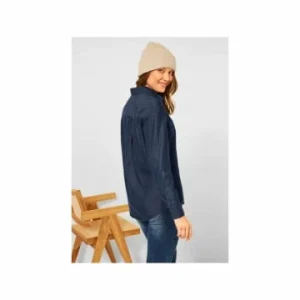 Bekleidung Cecil Blusen In Dunkel-blau Günstig Kaufen 12