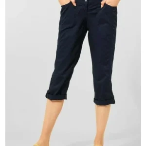 Hosen Cecil Capri In Deep Blue Günstig Kaufen 8