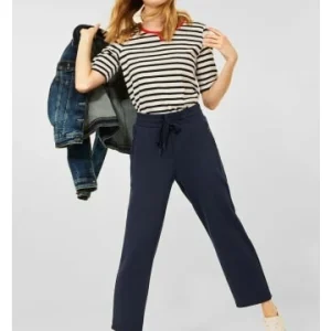 Hosen Cecil Capri In Deep Blue Günstig Kaufen 12
