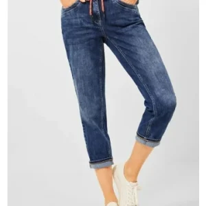 Hosen Cecil Capri In Mid Blue Used Wash Günstig Kaufen 8