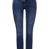 Hosen Cecil Capri In Mid Blue Used Wash Günstig Kaufen 16