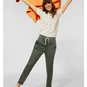 Große Größen Cecil Hose In Utility Olive Günstig Kaufen 12