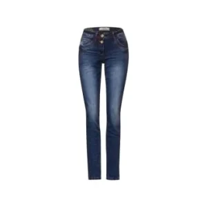 Große Größen Cecil Hosen & Shorts In Mittel-blau Günstig Kaufen 10