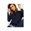 Pullover & Cardigans Cecil Kapuzenpullover In Blau Günstig Kaufen 14