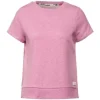 Pullover & Cardigans Cecil Kurzarm Sweatshirt In Rosa Günstig Kaufen 19