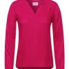 Blusen & Tuniken Cecil Langarmbluse In Dynamic Pink Günstig Kaufen 14
