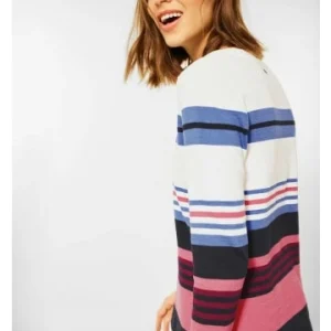 Große Größen Cecil Langarmshirt In Deep Blue Günstig Kaufen 10