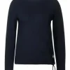 Große Größen Cecil Langarmshirt In Deep Blue Günstig Kaufen 16