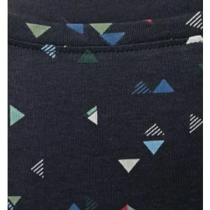 Shirts, Tops & Longsleeves Cecil Langarmshirt In Night Sky Blue Günstig Kaufen 6