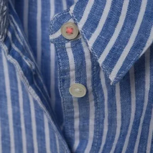 Große Größen Cecil Leinenbluse In Blau Weiß Günstig Kaufen 9