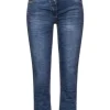 Große Größen Cecil Loose Fit Caprijeans In Blau Günstig Kaufen 13