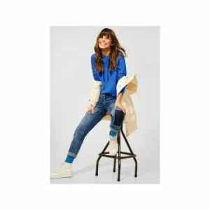 Große Größen Cecil Pullover & Strickjacken In Blau Günstig Kaufen 8