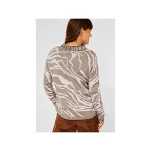 Pullover & Cardigans Cecil Pullover In Beige Günstig Kaufen 13