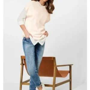 Pullover & Cardigans Cecil Pullover In Birch White Melange Günstig Kaufen 12